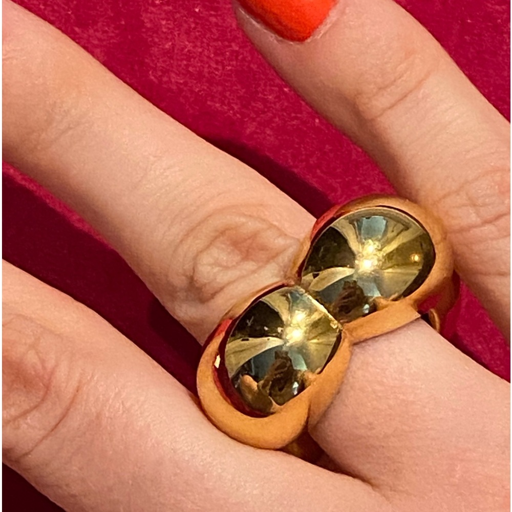 18k Gold Plated Statement Ring